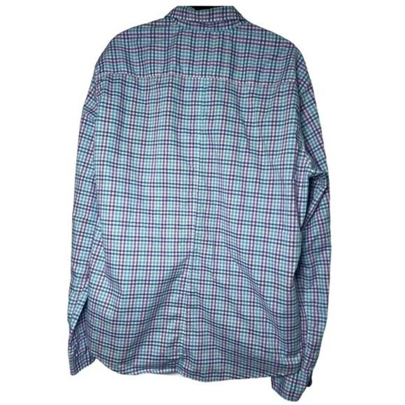 Frank & Eileen Shirt Paul Men's Medium Cotton Plaid Buttondown - Picture 2 of 4